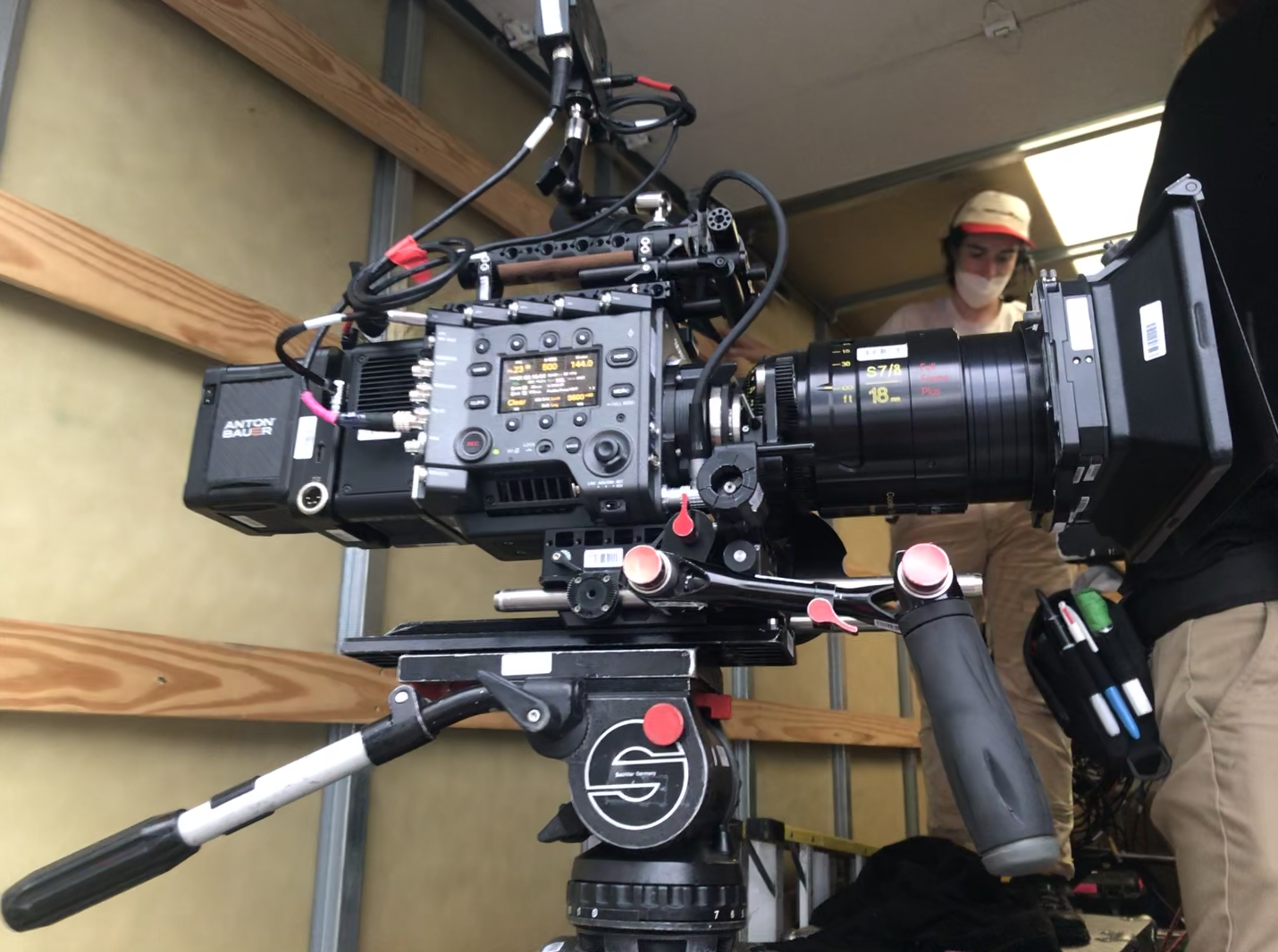 MotionArc Studios Sony Venice camera setup for McLaren spec commercial